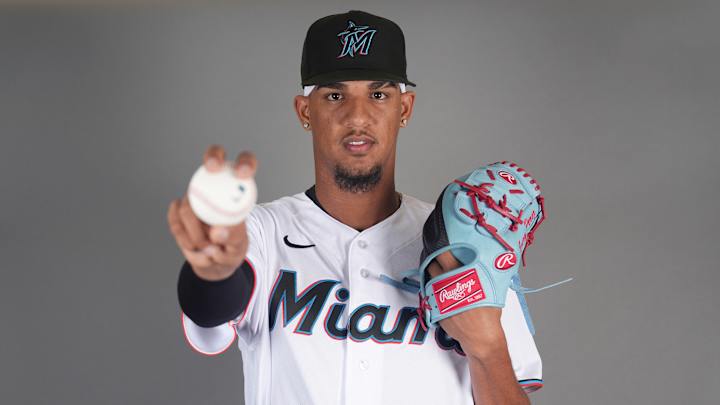 First Look at Uniform For Miami Marlins' Prospect Eury Perez