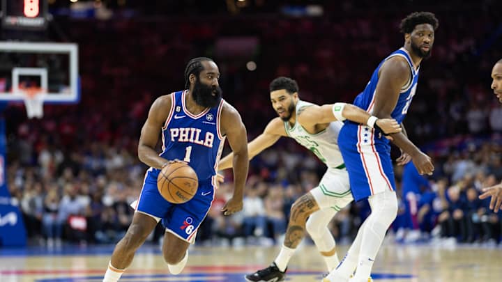 Embiid, Harden Frustrated With Shooting, Officiating in Game 6 Embiid, Harden Frustrated With Shooting, Officiating in Game 6