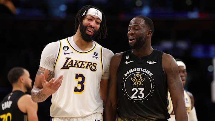 Draymond Green Reacts to Anthony Davis's Injury Scare