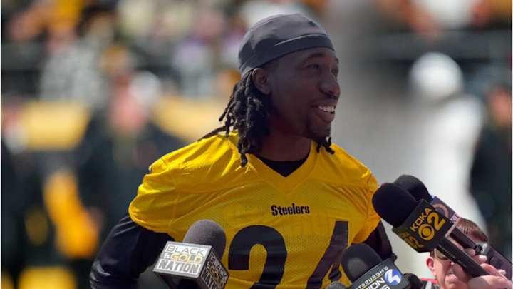 Joey Porter Jr. on Emotional First Steelers Practice Joey Porter Jr. on Emotional First Steelers Practice