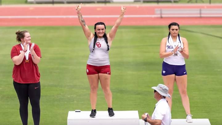 OU Track: Oklahoma Brings Home One Big 12 Gold On Day 1 of Conference Meet