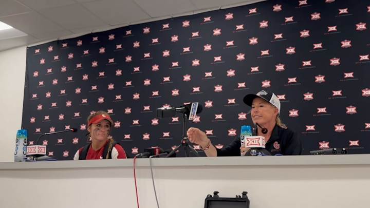 WATCH: Oklahoma Softball's Big 12 Championship Game Press Conference