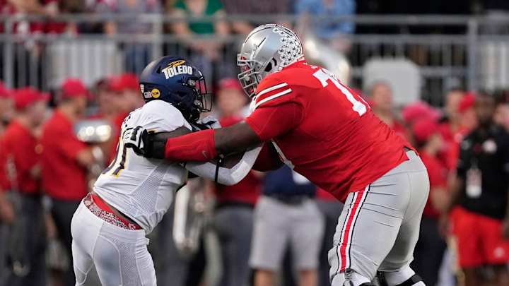 Browns OT Dawand Jones Glad to Keep Buckeye Connection, Says he Does Indeed Love Football