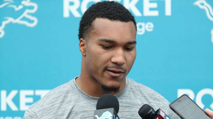 Brian Branch Carted Off Field with Ankle Injury