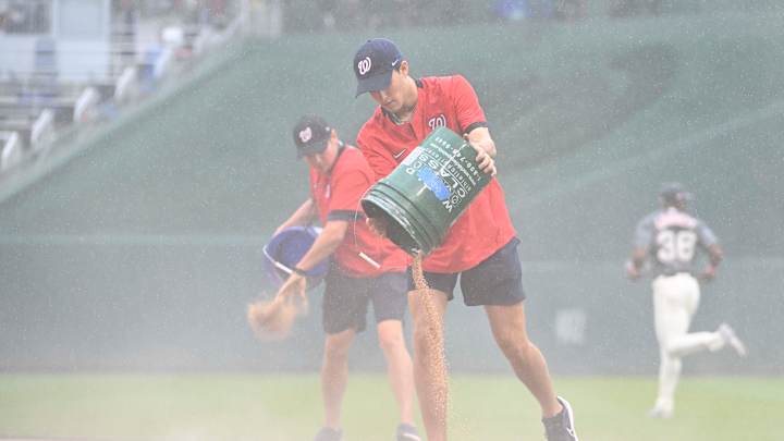 Braves Briefing: The Washington Nationals need a better meteorologist Braves Briefing: The Washington Nationals need a better meteorologist