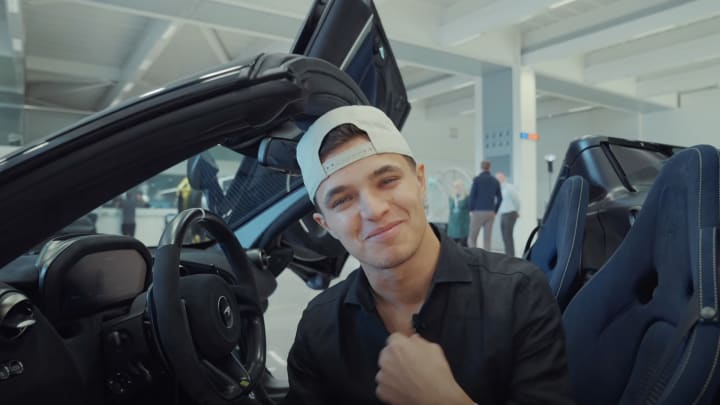 F1 News: Lando Norris Unveils His Customized McLaren 765LT Spider: A Closer Look at His Personalized F1 Car