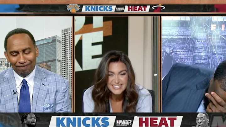 ‘First Take’ Had So Much Fun Roasting Stephen A. Smith Over the Knicks Being Eliminated from NBA Playoffs ‘First Take’ Had So Much Fun Roasting Stephen A. Smith Over the Knicks Being Eliminated from NBA Playoffs