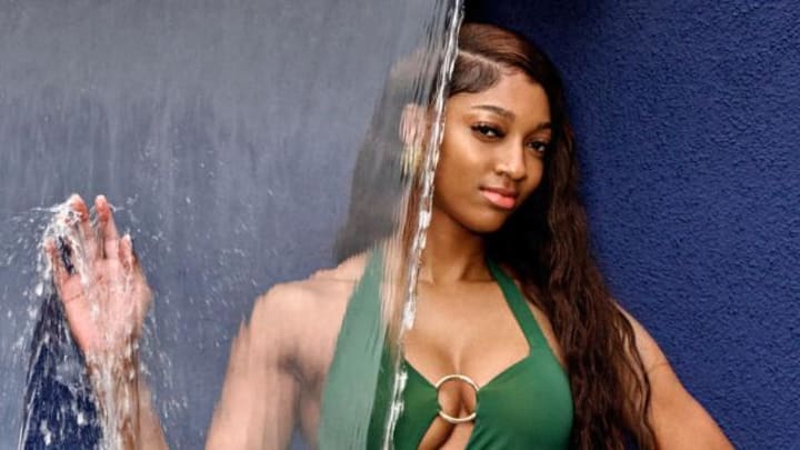 LSU Basketball's Angel Reese Debuts for Sports Illustrated Swimsuit LSU Basketball's Angel Reese Debuts for Sports Illustrated Swimsuit