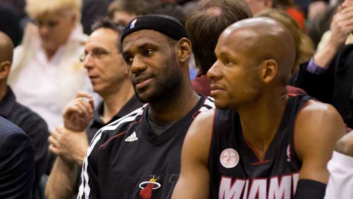 Ray Allen Has LeBron As ‘Sixth Man’ in NBA All-Time Starting Five Ray Allen Has LeBron As ‘Sixth Man’ in NBA All-Time Starting Five