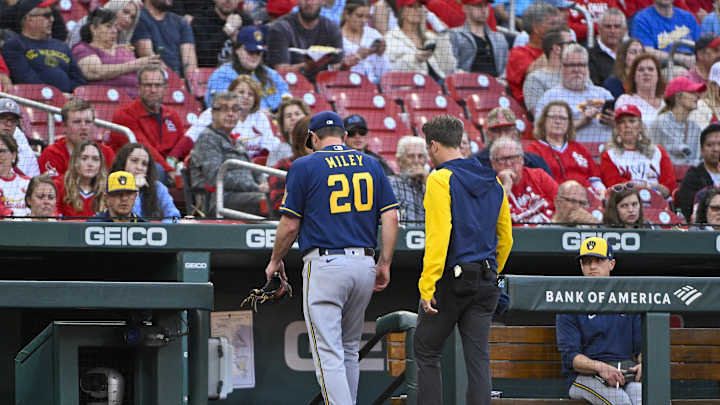 First-Place Milwaukee Brewers Lose Another Starting Pitcher to Injured List
