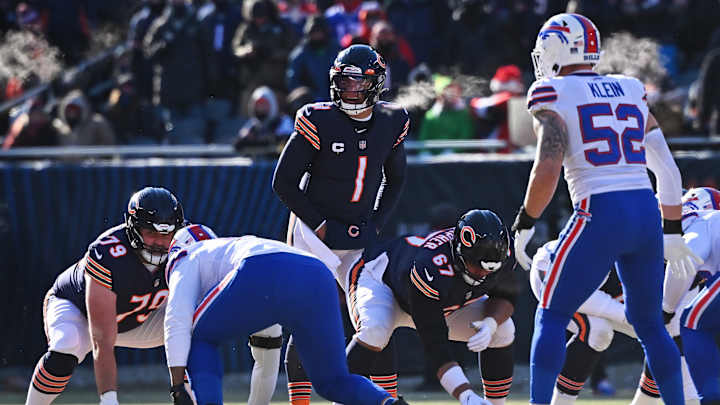 Focusing in Close for Justin Fields Focusing in Close for Justin Fields