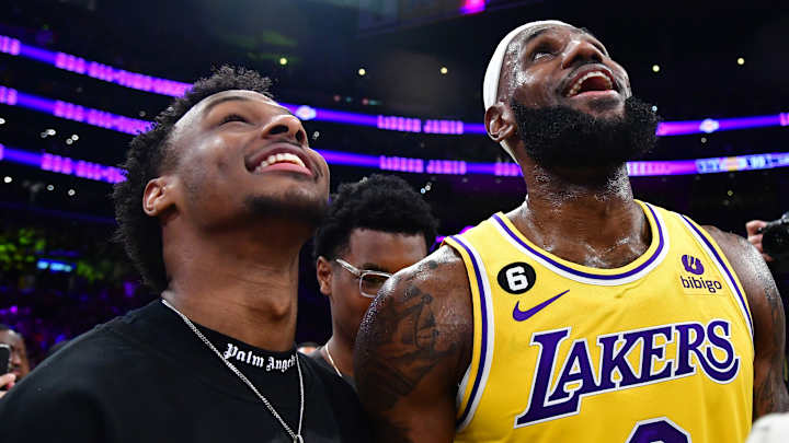 LeBron James Shares Heartfelt Message After Bronny Signs USC LOI