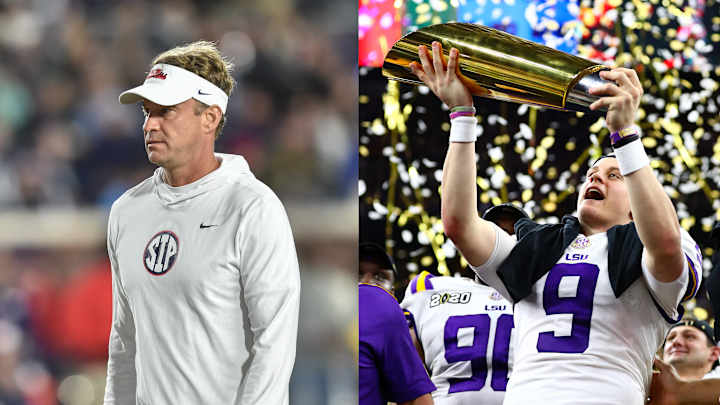 Look: Lane Kiffin Picks Sides in 2019 LSU Offense V. 2021 Georgia Defense Debate