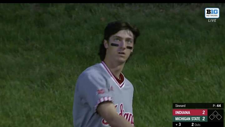 Indiana Baseball Falls Out of Big Ten Lead After 8-6 Loss at Michigan State