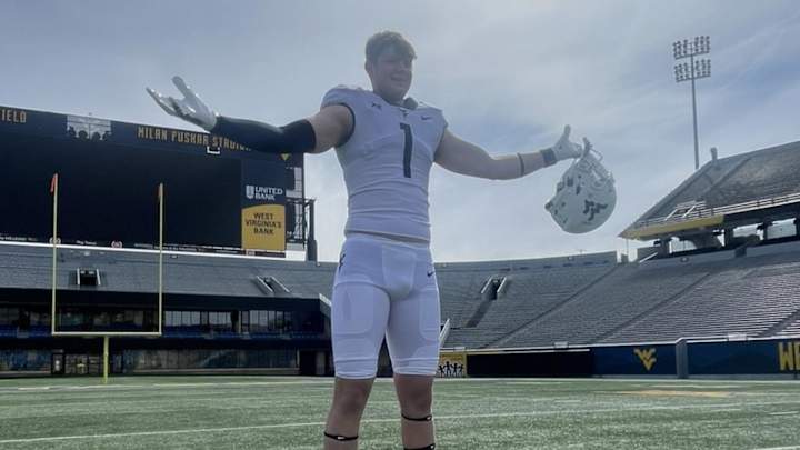 By Committing to WVU, a 'Weight Has Been Lifted' Off of Jack Sammarco's Shoulders