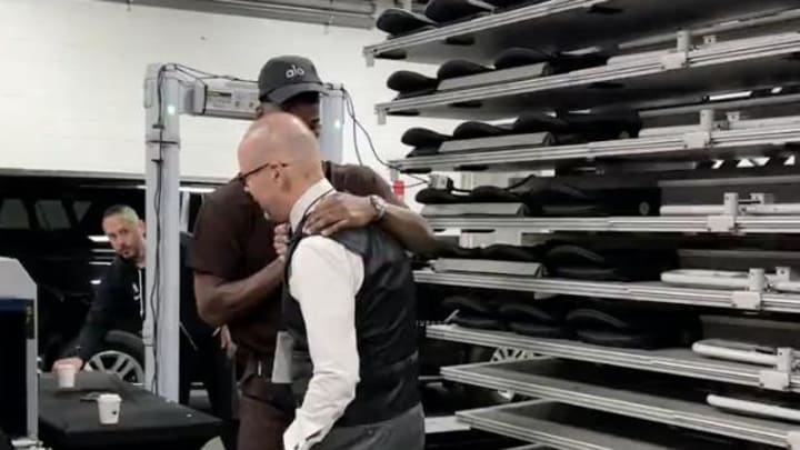 Jimmy Butler Was So Happy to Run into TNT’s Ernie Johnson Before Heat-Celtics Game 2