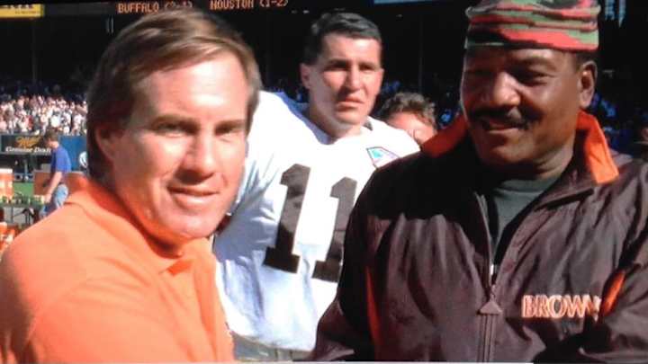 Patriots Coach Bill Belichick Remains Inspired by Jim Brown