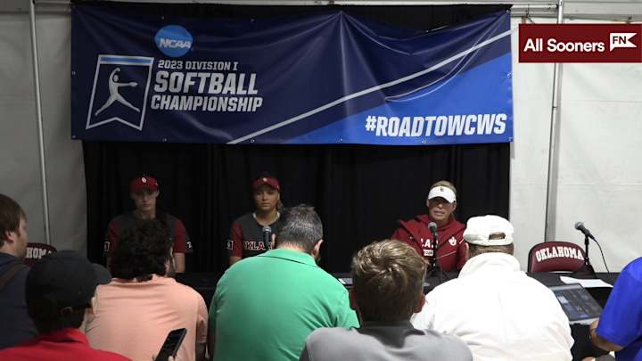WATCH: Oklahoma Softball's Hofstra Postgame Press Conference
