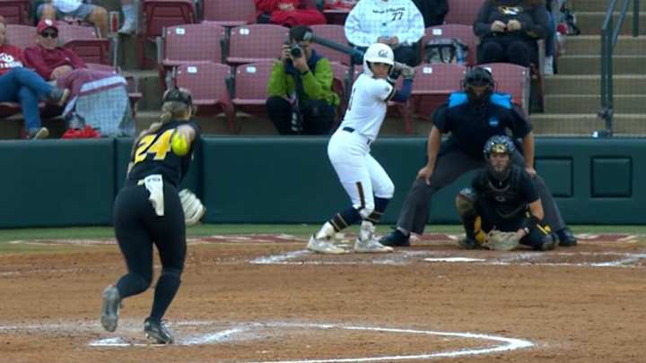 Cal Loses Its Opener in NCAA Softball Regional