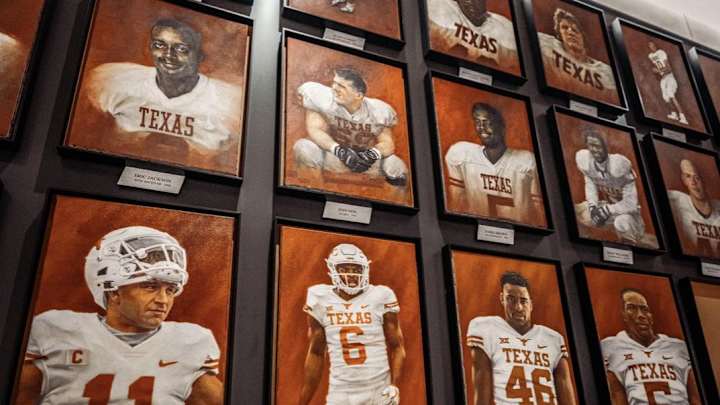 Four Longhorns Legends Added To Texas MVP Portraits Wall Four Longhorns Legends Added To Texas MVP Portraits Wall