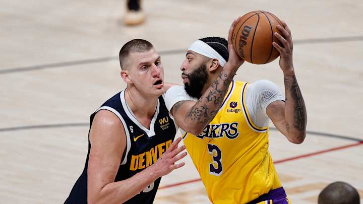 Anthony Davis' Injury Status for Lakers vs. Nuggets Game 3