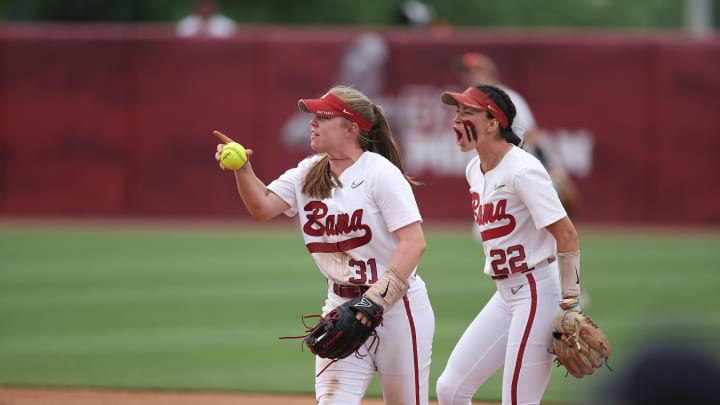 Alabama Softball Run Rules Samford, 11-2