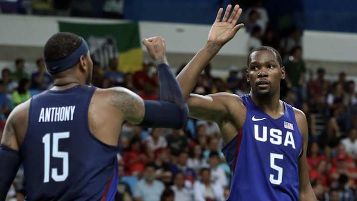 Kevin Durant Celebrated Carmelo Anthony’s Retirement From the NBA By Hilariously Roasting Him