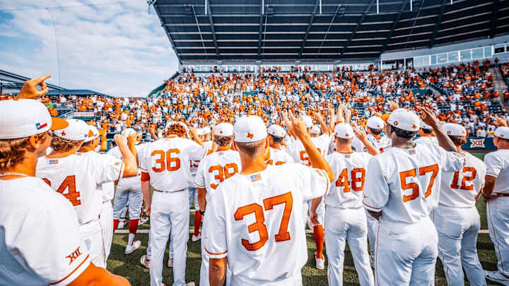 Longhorns Jump Back Into D1Baseball Top 25 After West Virginia Sweep Longhorns Jump Back Into D1Baseball Top 25 After West Virginia Sweep