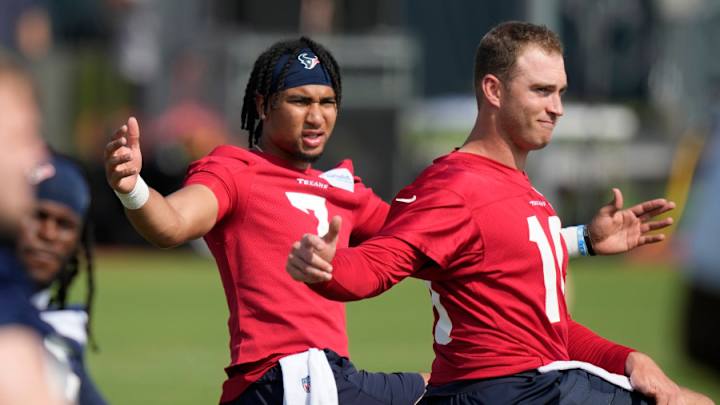 Texans Getting Trade Calls on Davis Mills; Move QB, Start C.J. Stroud?