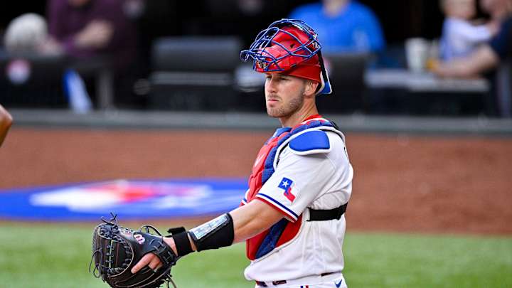 Mitch Garver Catches for First Time on Texas Rangers Rehab Stint