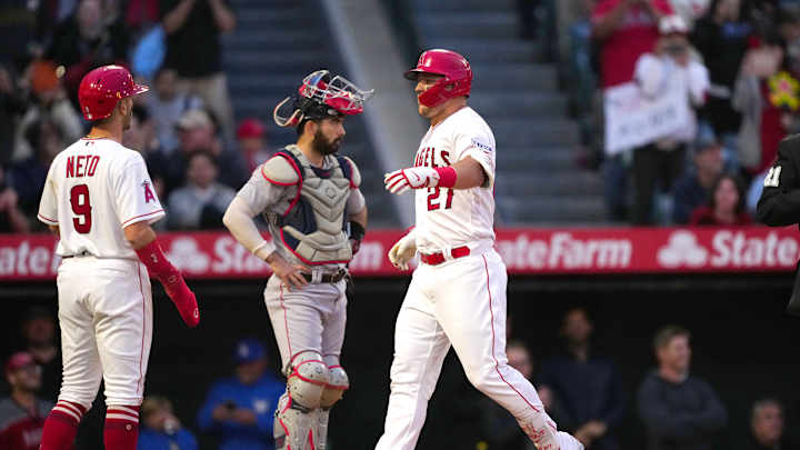 Los Angeles' Angels Mike Trout Passes Hall of Famer on All-Time HR List