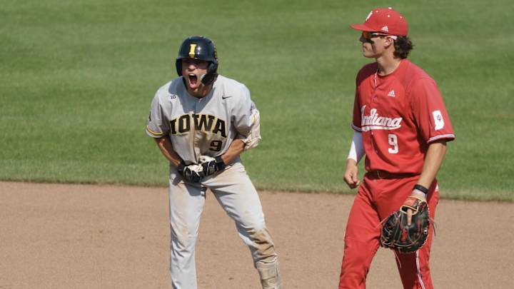 Hoosiers Waste Great Luke Sinnard Start, Fall 9-4 as Iowa Rallies Late in Big Ten Tournament Hoosiers Waste Great Luke Sinnard Start, Fall 9-4 as Iowa Rallies Late in Big Ten Tournament