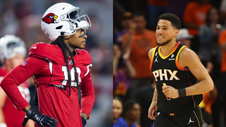 Suns SG Devin Booker Shows Love to DeAndre Hopkins After Cardinals Departure