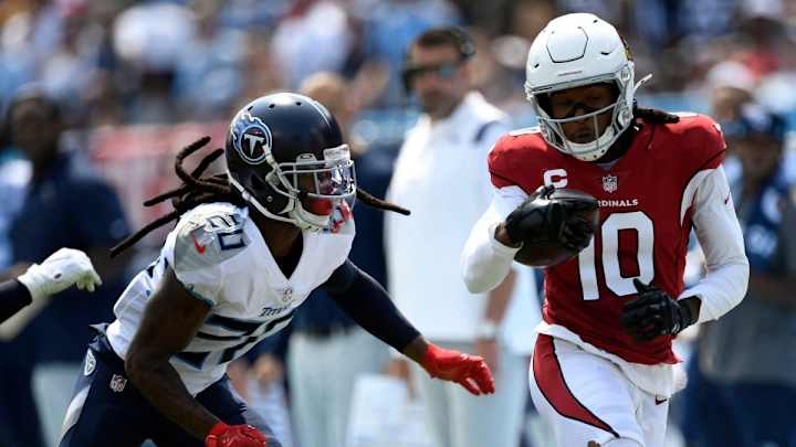Titans Given Low Odds to Sign DeAndre Hopkins by Draft Kings