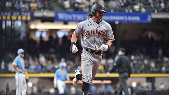 Mitch Haniger, Brett Wisely homer in SF Giants 15-1 win over Brewers