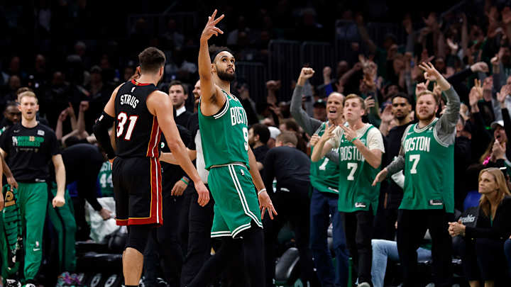 Derrick White’s Father Had Perfect Reaction to Game-Winning Shot vs. Heat