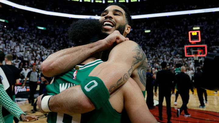 NBA Twitter Reacts to Derrick White, Celtics Forcing Game 7 vs. Heat NBA Twitter Reacts to Derrick White, Celtics Forcing Game 7 vs. Heat