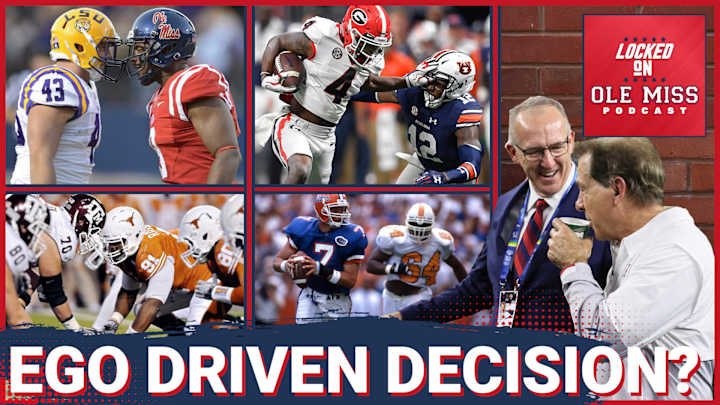 LISTEN: Alabama's Ego Could Kill Ole Miss Rebels vs LSU Tigers Rivalry - Locked On Ole Miss