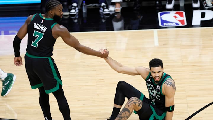 Brian Windhorst 'Feels Good' About Celtics Maintaining Jaylen Brown, Rockets Trade Target