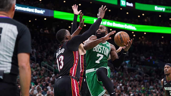NBA Twitter Unleashed on Jaylen Brown After Falling Apart to the Miami Heat in Game 7