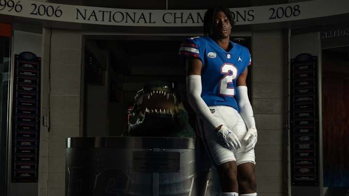Florida Gators Named to DB Ashton Hampton's Top 6