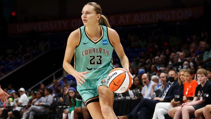 Will Liberty's Marine Johannès Make 2023 Debut on Tuesday vs. Seattle? Will Liberty's Marine Johannès Make 2023 Debut on Tuesday vs. Seattle?