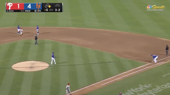 MLB Fans Crushed Phillies Announcer for His Salty Reaction to Francisco Lindor’s Funny Move to Finish Double Play