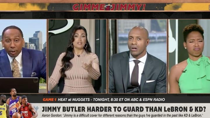 Stephen A. Smith Went Off on Jay Williams for ‘Asinine' Take on Jimmy Butler