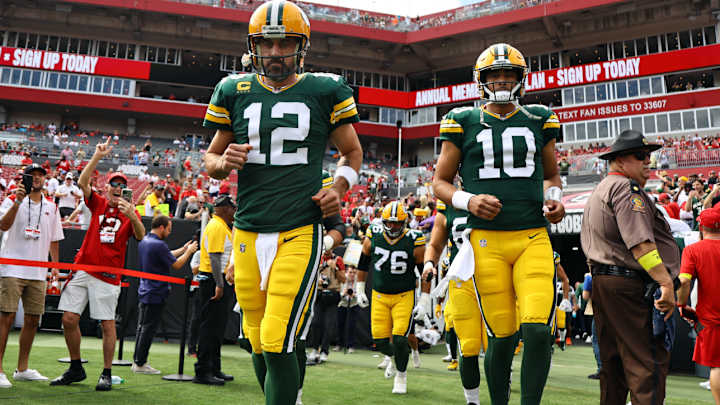 Packers’ Doubs Claims He Doesn’t See ‘Big Difference’ Between Jordan Love, Aaron Rodgers