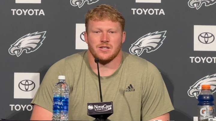 Eagles' Cam Jurgens Plans to Put Own Signature on RG Position