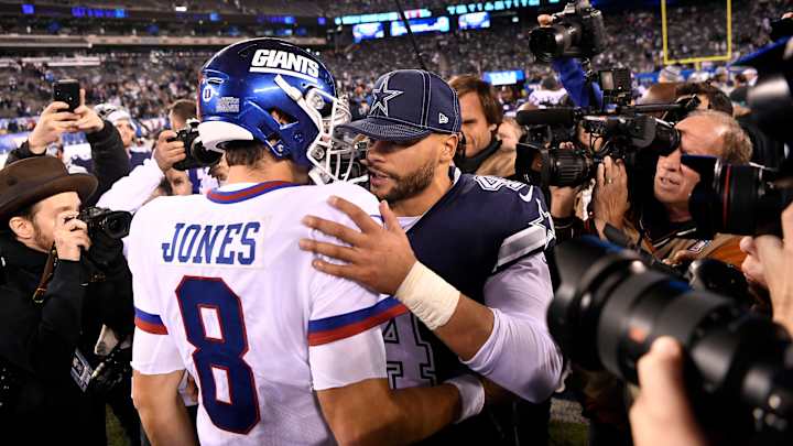 Cowboys Dak Prescott Vs. Daniel Jones: Giants QB Ranked Higher?
