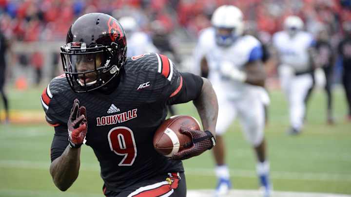 Top Five Wide Receivers in Louisville Football History Top Five Wide Receivers in Louisville Football History