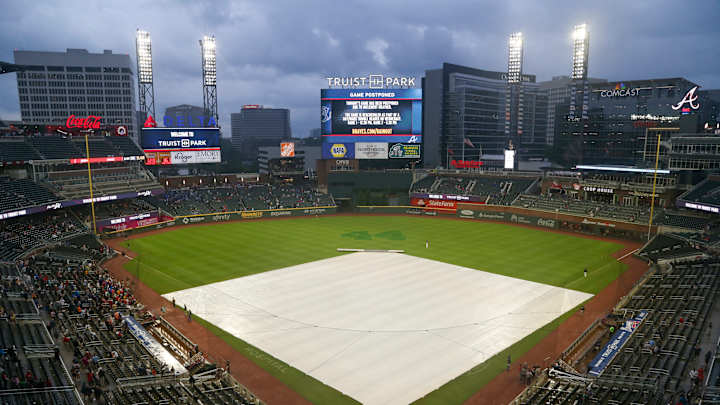 Braves and Tigers in a rain delay in Detroit (UPDATE: The game has been postponed)