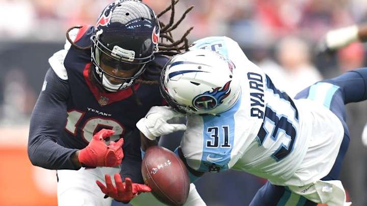 Titans Getting First Crack at Free Agent WR DeAndre Hopkins Titans Getting First Crack at Free Agent WR DeAndre Hopkins
